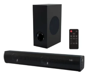 HZ-B258 40W High-Power Bluetooth Soundbar with Subwoofer, Multiple Inputs